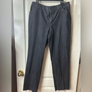 Cato Black Denim Straight Leg Jeans